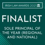 Hudson Solicitors nominated as a finalist at the Irish Law Awards -2021